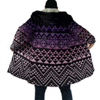 Maori Niho Taniwha Te Wheiao Cloak Waiporoporo - Aussie Hoodie
