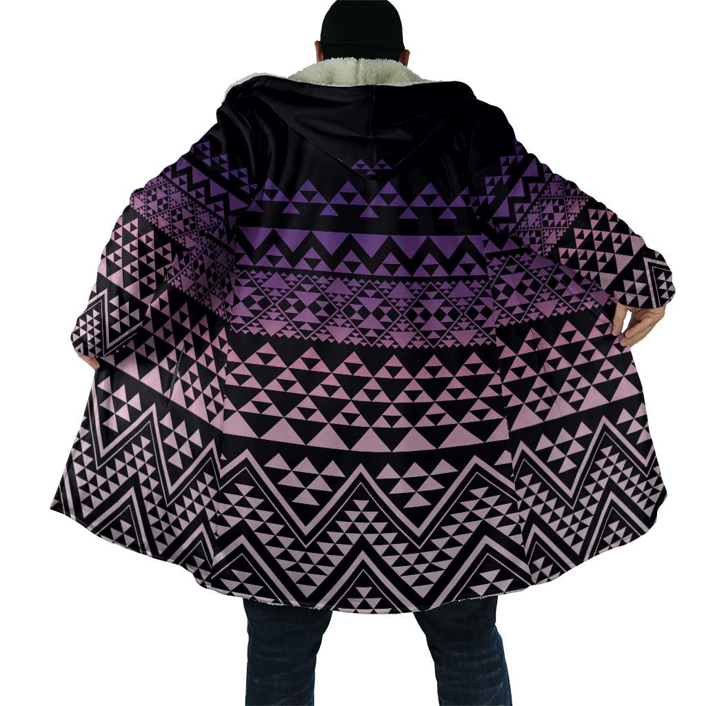 Maori Niho Taniwha Te Wheiao Cloak Waiporoporo - Aussie Hoodie
