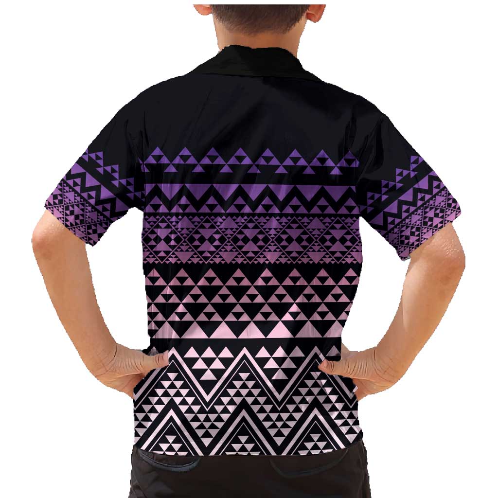 Maori Niho Taniwha Te Wheiao Family Matching Mermaid Dress and Hawaiian Shirt Waiporoporo - Aussie Hoodie