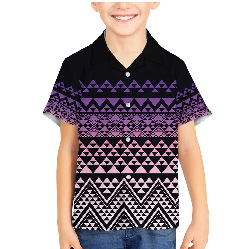 Maori Niho Taniwha Te Wheiao Family Matching Mermaid Dress and Hawaiian Shirt Waiporoporo - Aussie Hoodie