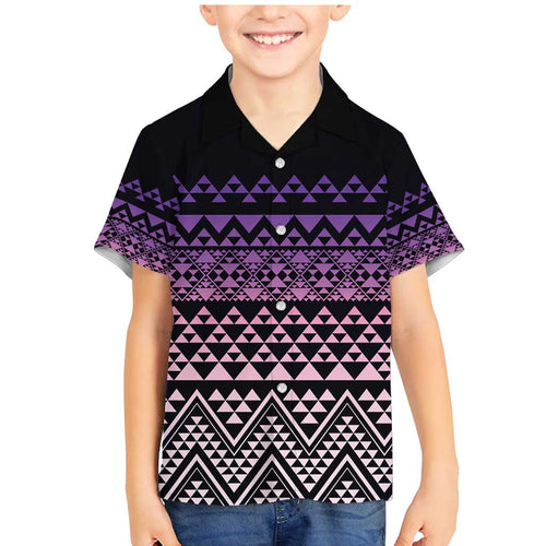 Maori Niho Taniwha Te Wheiao Family Matching Mermaid Dress and Hawaiian Shirt Waiporoporo - Aussie Hoodie