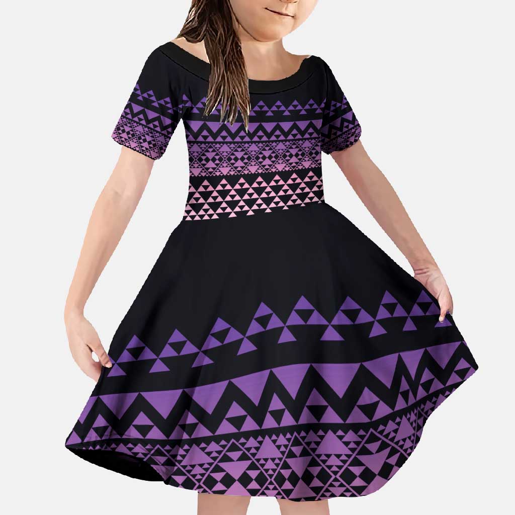 Maori Niho Taniwha Te Wheiao Family Matching Off Shoulder Maxi Dress and Hawaiian Shirt Waiporoporo - Aussie Hoodie