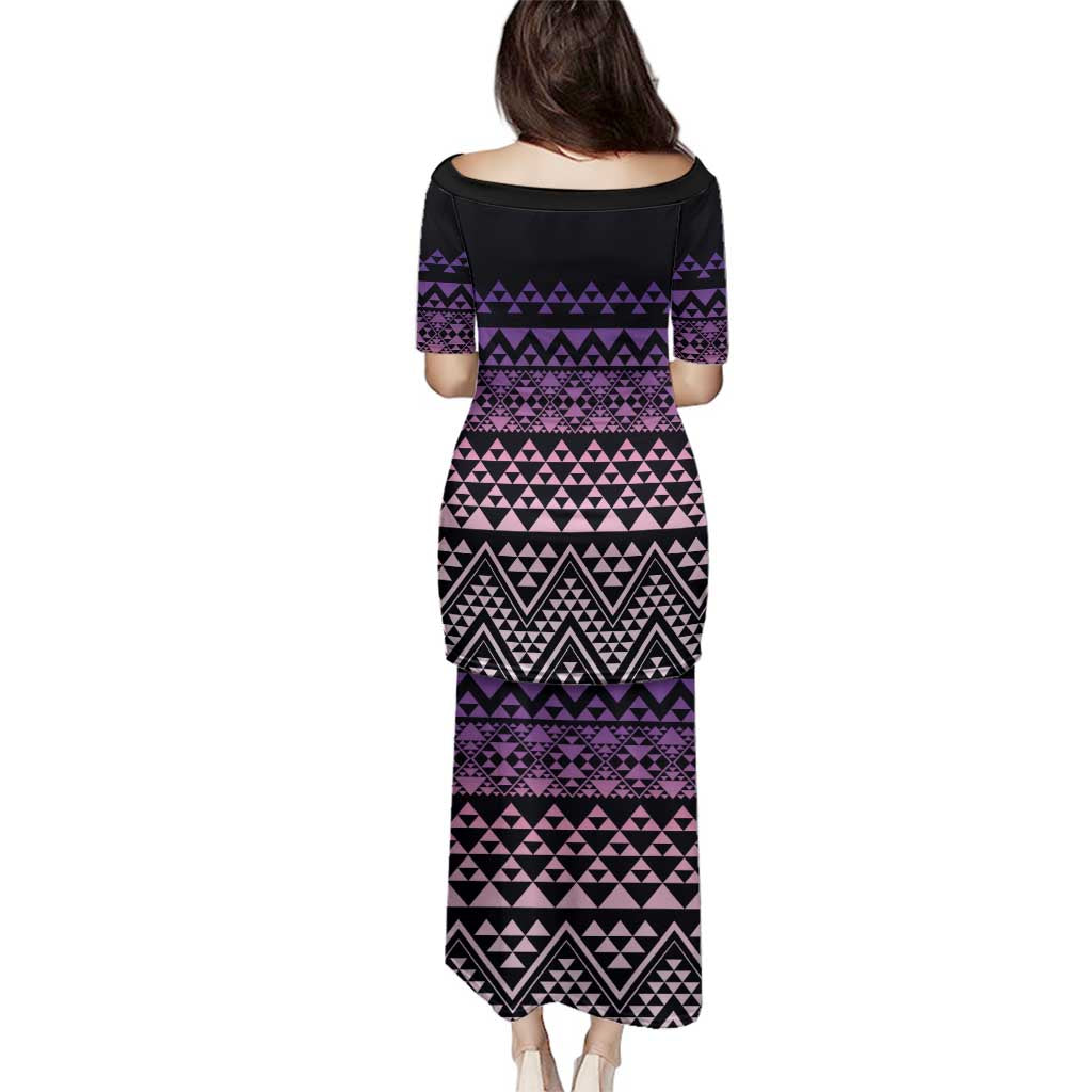 Maori Niho Taniwha Te Wheiao Family Matching Puletasi and Hawaiian Shirt Waiporoporo - Aussie Hoodie