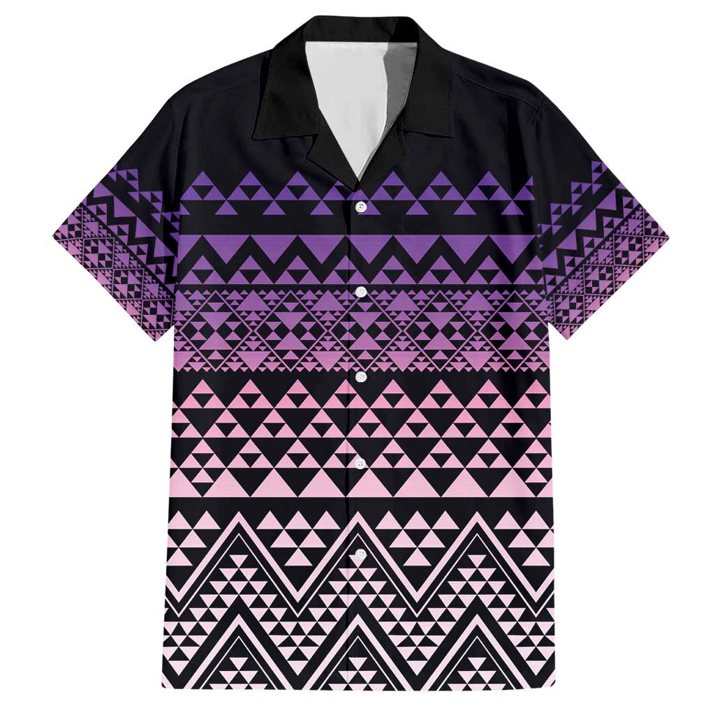 Maori Niho Taniwha Te Wheiao Family Matching Short Sleeve Bodycon Dress and Hawaiian Shirt Waiporoporo - Aussie Hoodie