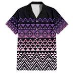 Maori Niho Taniwha Te Wheiao Family Matching Short Sleeve Bodycon Dress and Hawaiian Shirt Waiporoporo - Aussie Hoodie