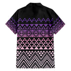 Maori Niho Taniwha Te Wheiao Family Matching Short Sleeve Bodycon Dress and Hawaiian Shirt Waiporoporo - Aussie Hoodie