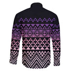 Maori Niho Taniwha Te Wheiao Family Matching Short Sleeve Bodycon Dress and Hawaiian Shirt Waiporoporo - Aussie Hoodie