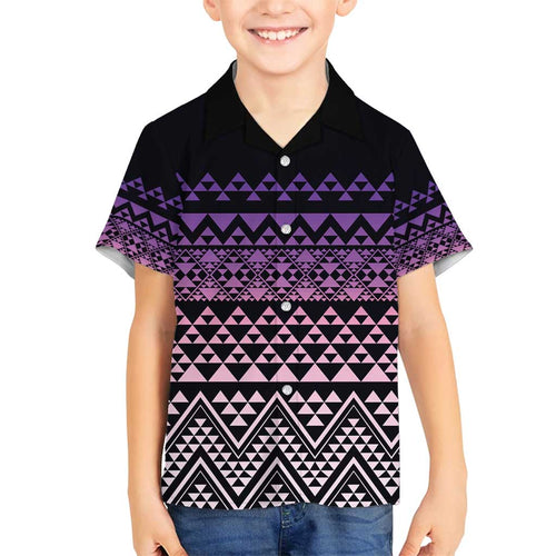 Maori Niho Taniwha Te Wheiao Family Matching Summer Maxi Dress and Hawaiian Shirt Waiporoporo - Aussie Hoodie