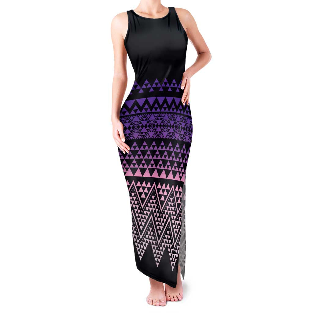 Maori Niho Taniwha Te Wheiao Family Matching Tank Maxi Dress and Hawaiian Shirt Waiporoporo - Aussie Hoodie