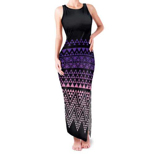 Maori Niho Taniwha Te Wheiao Family Matching Tank Maxi Dress and Hawaiian Shirt Waiporoporo - Aussie Hoodie