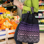 Maori Niho Taniwha Te Wheiao Grocery Bag Waiporoporo - Aussie Hoodie