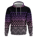 Maori Niho Taniwha Te Wheiao Hoodie Waiporoporo - Aussie Hoodie