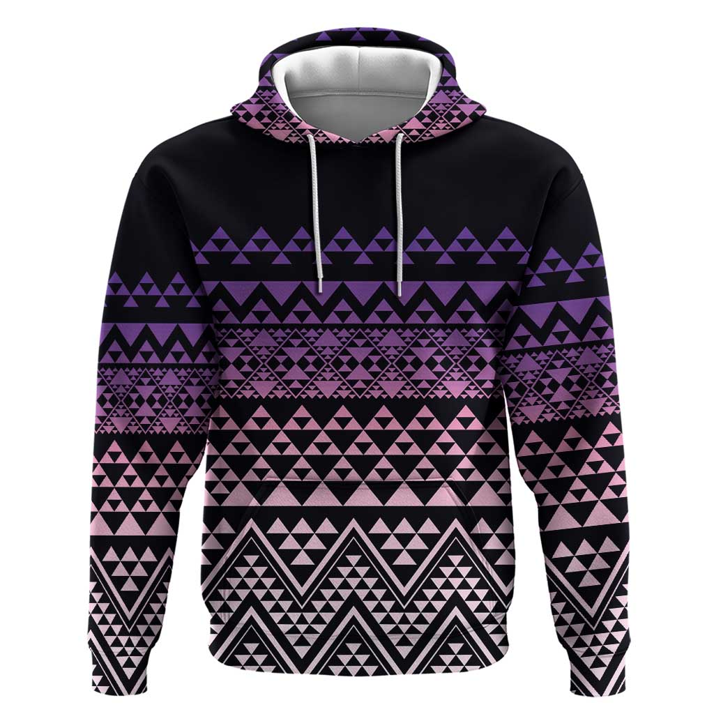 Maori Niho Taniwha Te Wheiao Hoodie Waiporoporo - Aussie Hoodie