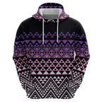 Maori Niho Taniwha Te Wheiao Hoodie Waiporoporo - Aussie Hoodie