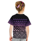 Maori Niho Taniwha Te Wheiao Kid T Shirt Waiporoporo - Aussie Hoodie