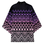 Maori Niho Taniwha Te Wheiao Kimono Waiporoporo - Aussie Hoodie