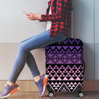 Maori Niho Taniwha Te Wheiao Luggage Cover Waiporoporo - Aussie Hoodie