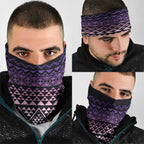 Maori Niho Taniwha Te Wheiao Neck Gaiter Waiporoporo - Aussie Hoodie