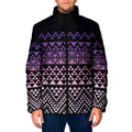 Maori Niho Taniwha Te Wheiao Padded Jacket Waiporoporo - Aussie Hoodie
