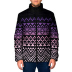 Maori Niho Taniwha Te Wheiao Padded Jacket Waiporoporo - Aussie Hoodie