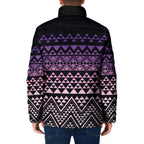Maori Niho Taniwha Te Wheiao Padded Jacket Waiporoporo - Aussie Hoodie
