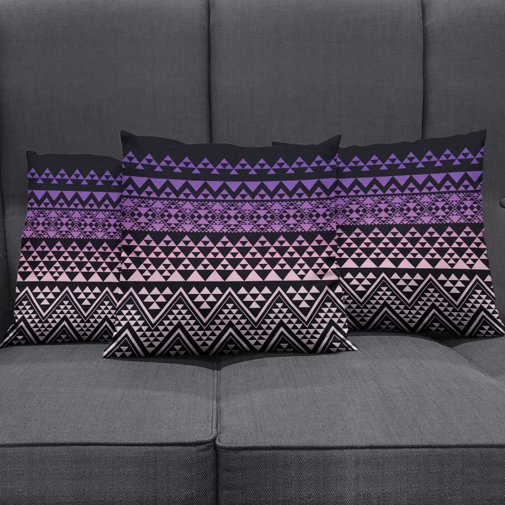 Maori Niho Taniwha Te Wheiao Pillow Cover Waiporoporo - Aussie Hoodie
