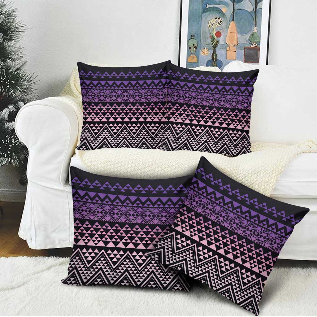 Maori Niho Taniwha Te Wheiao Pillow Cover Waiporoporo - Aussie Hoodie