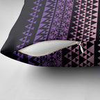 Maori Niho Taniwha Te Wheiao Pillow Cover Waiporoporo - Aussie Hoodie