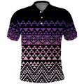 Maori Niho Taniwha Te Wheiao Polo Shirt Waiporoporo - Aussie Hoodie