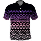 Maori Niho Taniwha Te Wheiao Polo Shirt Waiporoporo - Aussie Hoodie