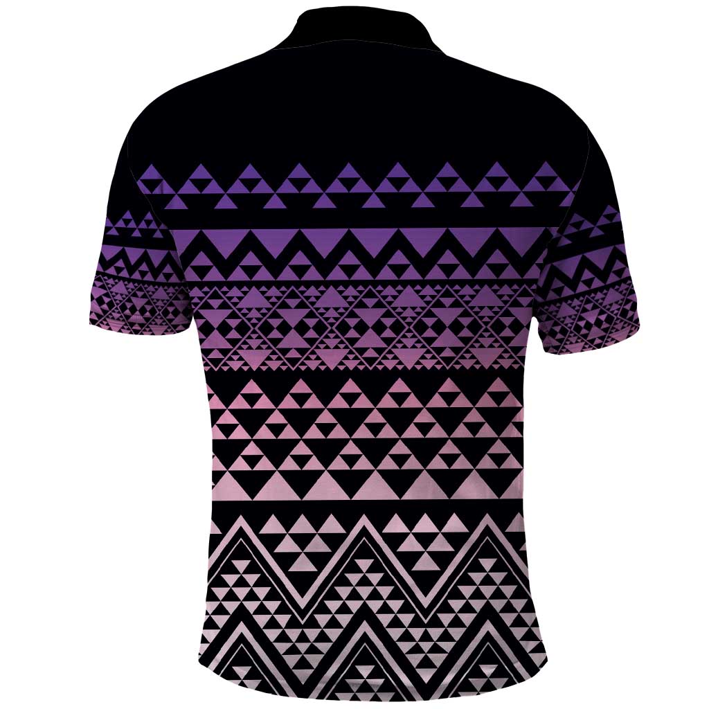 Maori Niho Taniwha Te Wheiao Polo Shirt Waiporoporo - Aussie Hoodie