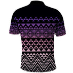 Maori Niho Taniwha Te Wheiao Polo Shirt Waiporoporo - Aussie Hoodie