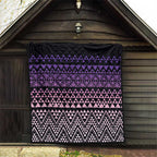 Maori Niho Taniwha Te Wheiao Quilt Waiporoporo - Aussie Hoodie