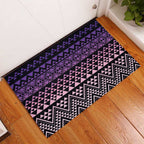 Maori Niho Taniwha Te Wheiao Rubber Doormat Waiporoporo - Aussie Hoodie