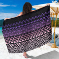 Maori Niho Taniwha Te Wheiao Sarong Waiporoporo - Aussie Hoodie