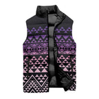 Maori Niho Taniwha Te Wheiao Sleeveless Puffer Jacket Waiporoporo - Aussie Hoodie