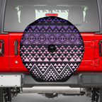 Maori Niho Taniwha Te Wheiao Spare Tire Cover Waiporoporo - Aussie Hoodie