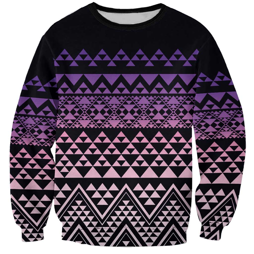 Maori Niho Taniwha Te Wheiao Sweatshirt Waiporoporo - Aussie Hoodie
