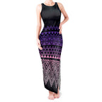 Maori Niho Taniwha Te Wheiao Tank Maxi Dress Waiporoporo - Aussie Hoodie