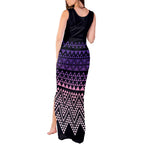 Maori Niho Taniwha Te Wheiao Tank Maxi Dress Waiporoporo - Aussie Hoodie