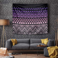 Maori Niho Taniwha Te Wheiao Tapestry Waiporoporo - Aussie Hoodie