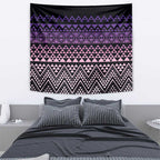 Maori Niho Taniwha Te Wheiao Tapestry Waiporoporo - Aussie Hoodie