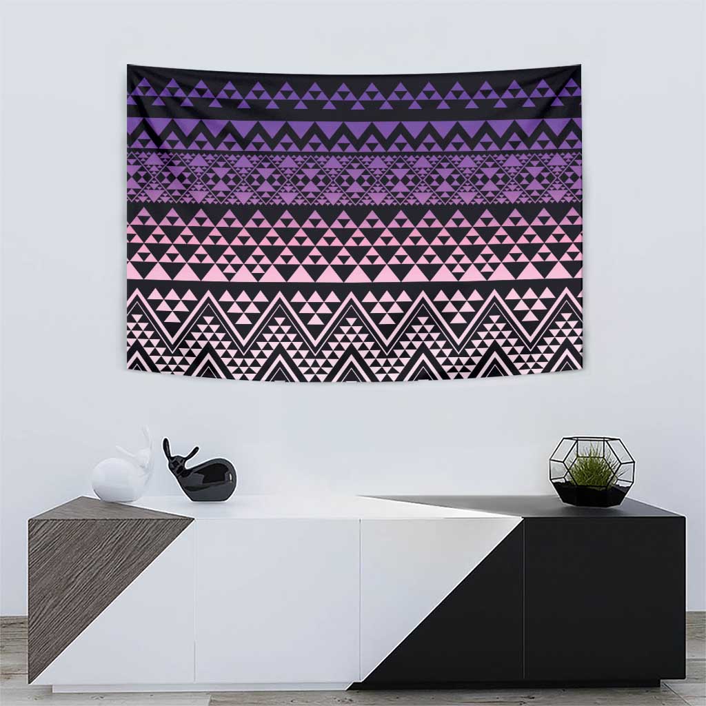 Maori Niho Taniwha Te Wheiao Tapestry Waiporoporo - Aussie Hoodie