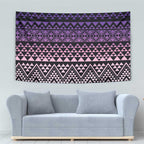 Maori Niho Taniwha Te Wheiao Tapestry Waiporoporo - Aussie Hoodie