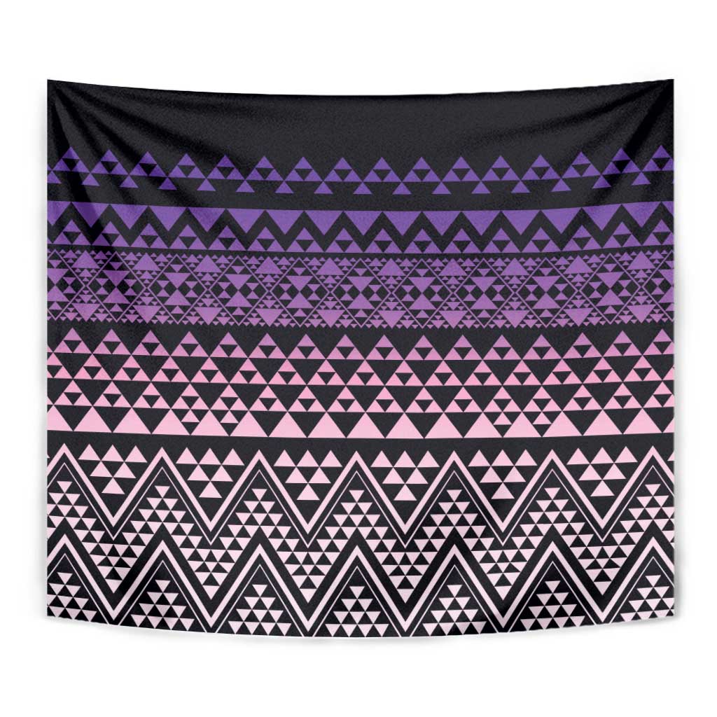 Maori Niho Taniwha Te Wheiao Tapestry Waiporoporo - Aussie Hoodie