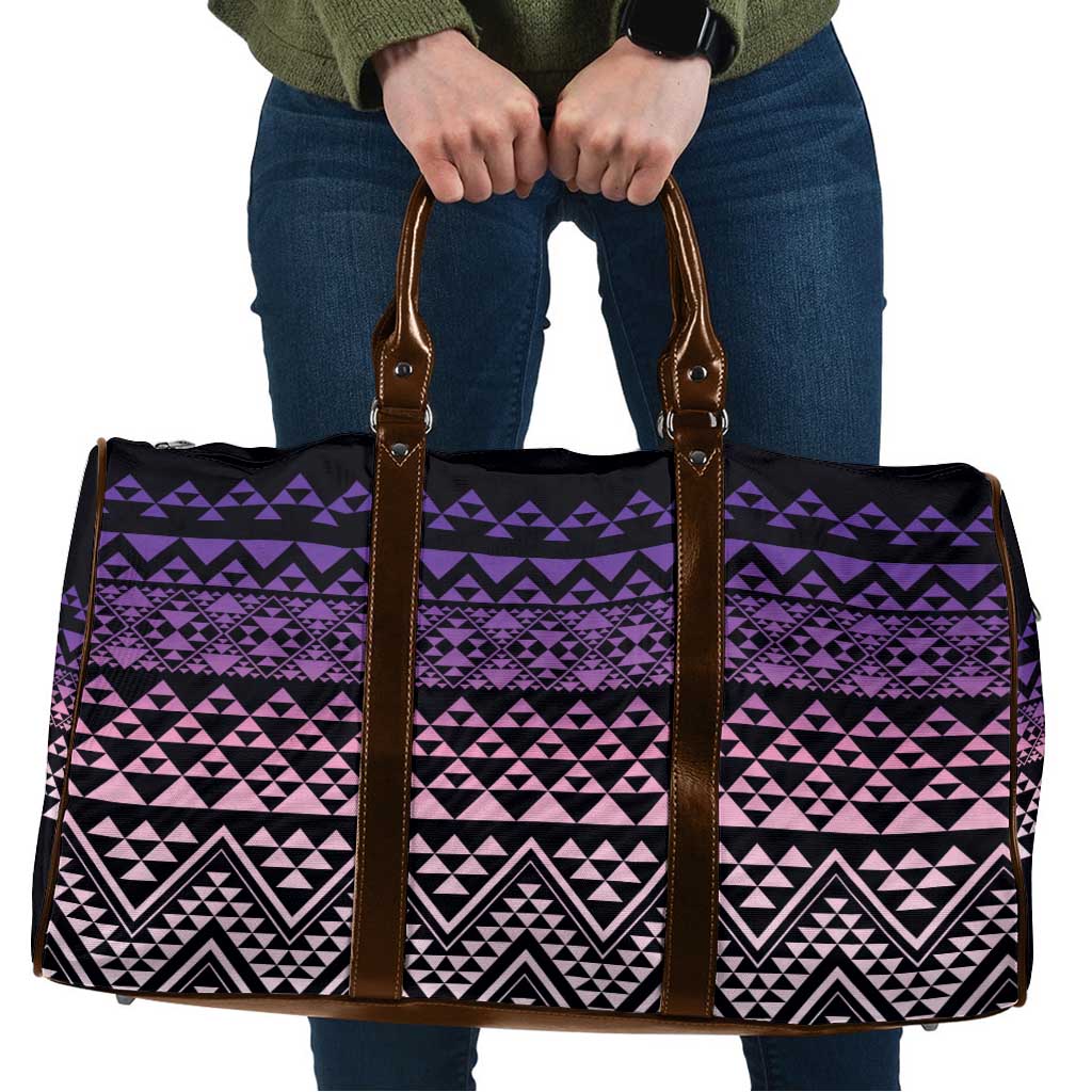 Maori Niho Taniwha Te Wheiao Travel Bag Waiporoporo - Aussie Hoodie