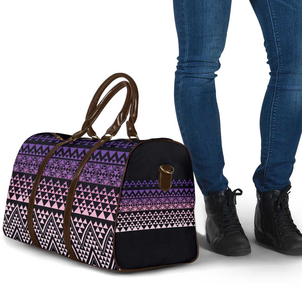 Maori Niho Taniwha Te Wheiao Travel Bag Waiporoporo - Aussie Hoodie