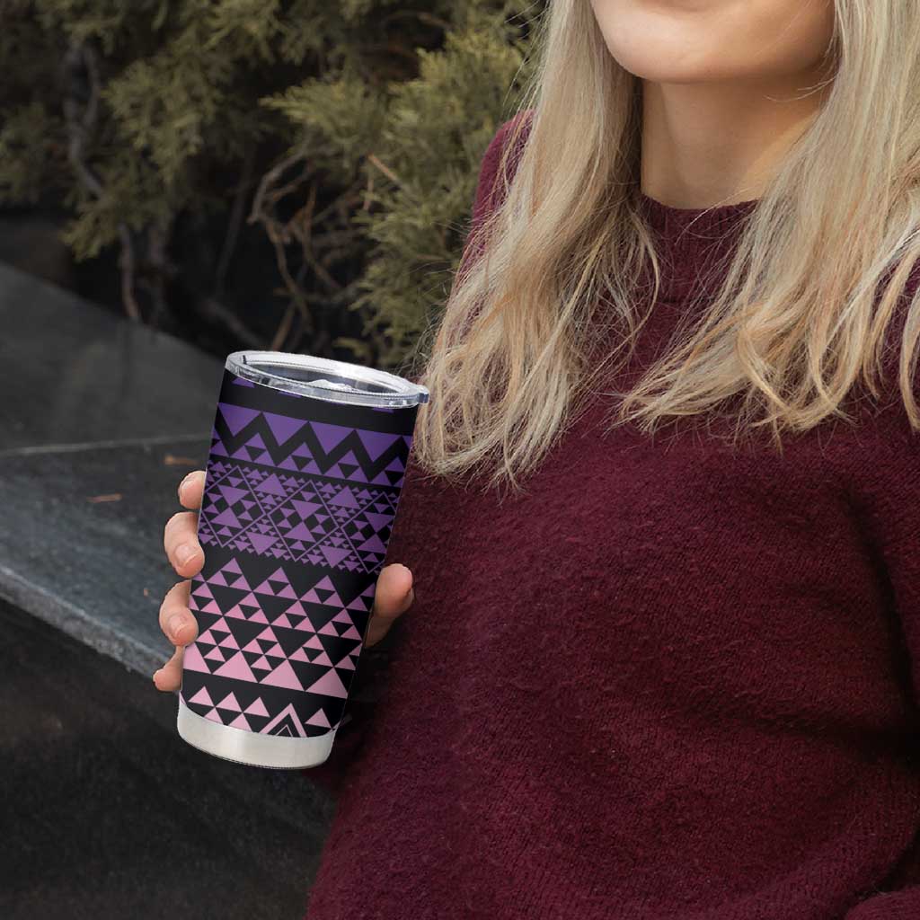 Maori Niho Taniwha Te Wheiao Tumbler Cup Waiporoporo - Aussie Hoodie