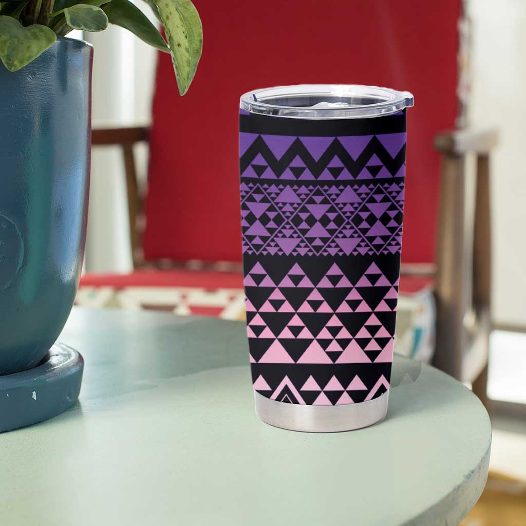 Maori Niho Taniwha Te Wheiao Tumbler Cup Waiporoporo - Aussie Hoodie