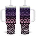 Maori Niho Taniwha Te Wheiao Tumbler With Handle Waiporoporo - Aussie Hoodie